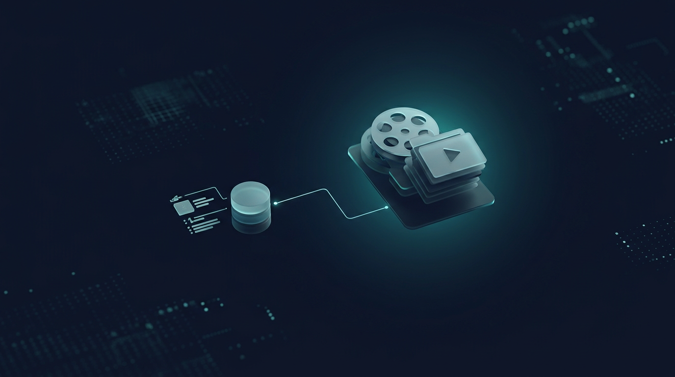 Editorial illustration for Building DuoCreator — Part 9: Storing Video Projects Without Putting Movies in SwiftData